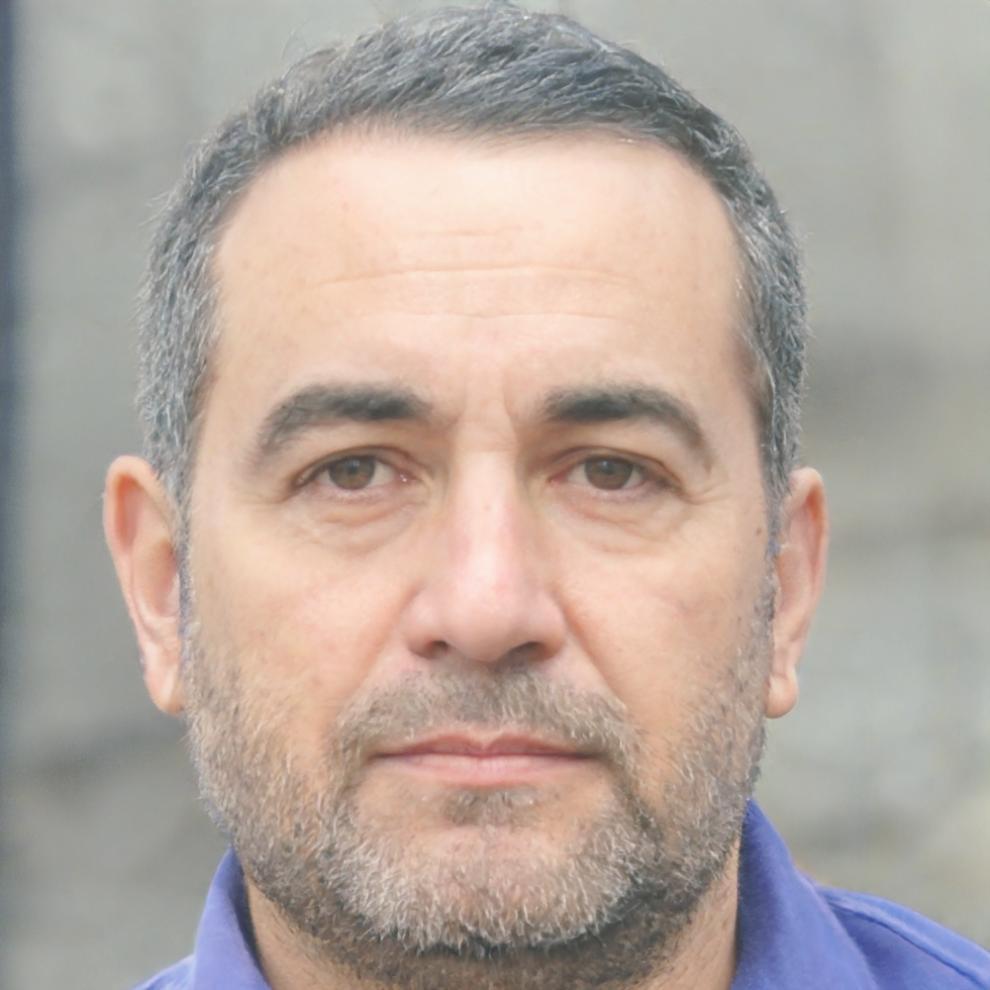 Retrato de Miguel Delgado, asesor pedagógico